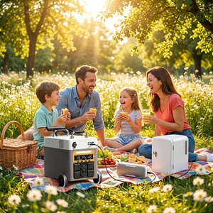 Hot-selling 3500W(6800Wh) Portable Solar Power Station MPPT Controller <b>Battery</b> <b>Backup</b> Car Charging for Elderly Home Use 3500W Ou - Product Image 4