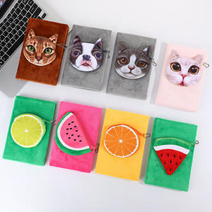 Usine directe dessin animé A5 cahier papeterie nouveau produit en gros journal éducatif porte-monnaie <span class=keywords><strong>livre</strong></span> d'enregistrement pour les étudiants - Product Image 1