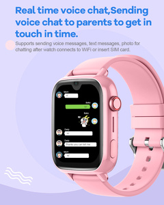 <span class=keywords><strong>Smartwatch</strong></span> GPS per Bambini Personalizzato Nero Blu <span class=keywords><strong>Rosa</strong></span> Comunicazione Bidirezionale Orologio GPS per Bambini con Telefono IPX7 Impermeabile 4G Orologio GPS per Tracciamento Bambini - Product Image 5