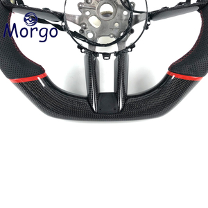 Volante in Fibra di Carbonio per Porsche Cayenne Panamera 911 992 997 718 Boxster <span class=keywords><strong>Macan</strong></span> Accessori Interni Auto - Product Image 5