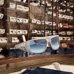 Солнцезащитные очки класса люкс с градиентными линзами, прямоугольная оправа из поликарбоната, защита UV400, красные, желтые, черные, защита от солнца - Product Image 4