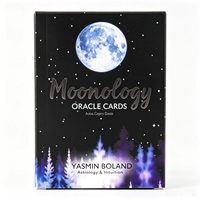 Jeu de 78 cartes de tarot personnalisées en papier noir texturé, écologiques, imprimées offset, pour divination et prédiction, dorées, pour la famille