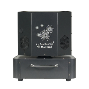 Machine de feux d'artifice professionnelle à double trou 360 filature rotative nouvelle Machine à étincelles à effet pour mariages de scène télécommande électrique - Product Image 3