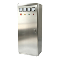 Armoire de distribution électrique extérieure, coffret de commande électrique industriel, boîtier de panneau de commande IP55, avec fonctions de démarrage, d'arrêt et de protection contre les surcharges