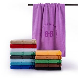 Utdoor-toalla deportiva de microfibra para gimnasio, toalla suave de lujo que absorbe el sudor, transpirable y de secado rápido con logotipo personalizado - Product Image 5