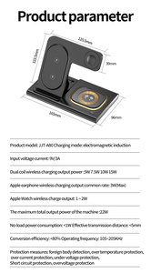 Nouveau <span class=keywords><strong>chargeur</strong></span> sans fil en vente chaude, <span class=keywords><strong>support</strong></span> 3 en 1, station d'accueil murale pour ordinateur portable et téléphone portable CN/GUA - Product Image 5