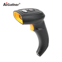 Escáner de Código de Barras Inalámbrico 2D QR de Nuevo Diseño de Fábrica A-1502, Lector de Códigos de Barras Portátil con Receptor USB de 2.4GHz
