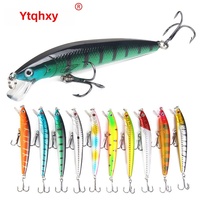 Leurre de pêche Luya Bait Cross Border Mino, leurre artificiel dur en ABS de 10 cm/9 g, flottant, avec perle sonore, simulation de poisson, équipement de pêche