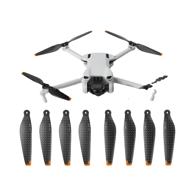 Lightweight Carbon Fiber Propellers 6030F Low Noise Drone Accessories for DJI Mini 3 RC Hobby