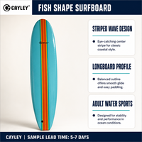 Planche de surf longboard portable en mousse EPS légère pour enfants, idéale pour la plage et les sports nautiques côtiers en extérieur – Vente en gros