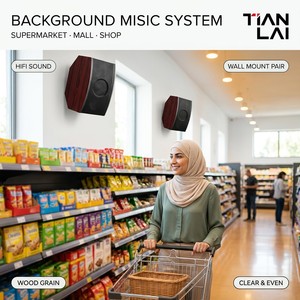 Par de <span class=keywords><strong>Altavoces</strong></span> de Enseñanza de 8 Pulgadas, 2x80W, 92dB, de Madera Lacada, para Montaje en Pared, con Entrada de Micrófono USB, para Uso Diario en el Aula - Product Image 5