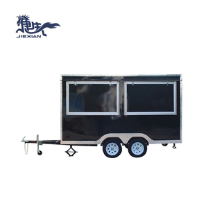 Remorque de Restauration Mobile d'Occasion JX-FS350 avec Réfrigérateur, Congélateur et Barbecue – Idéale pour la Vente de Hot-dogs, Bonbons et Glaces - Product Image 2