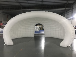Voorraad Evenement Gebruik Opblaasbare Luna Podium Bruiloft Koepel Tenten, Fabriek Witte Opblaasbare Bubble Tent Voor Feest Tentoonstelling Evenement Tent - Product Image 3
