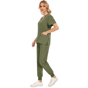 Uniformes Médicos Unisex Talla Grande 42021LW, Uniformes de Trabajo para Hospitales, Uso Médico, Enfermerí<span class=keywords><strong>a</strong></span>, Salón de Belleza, Hogares de Ancianos, Cuidadores - Product Image 2
