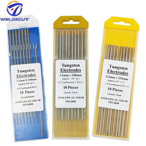 Punta Dorada WL15 Electrodo de Tungsteno 1.5% Lantanado para Arco Estable en Soldadura TIG AC/DC Uso - Product Image 4