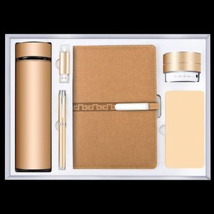 Ensemble Cadeau d'Affaires Personnalisé Neuf : Carnet A5 Rigide, Stylo, Bouteille Isotherme, Power Bank, Clé USB 16 Go et Haut-parleur - Product Image 4