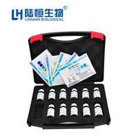 Kit de test d'eau d'équipement d'aquaculture multi-paramètres pour le test de DO,pH,nitrite, sulfate, ozone