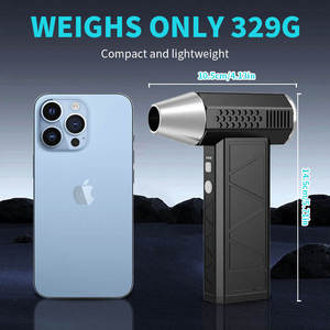 Barbershop tốc độ cao 130000rpm Quạt Máy thổi khí sạch bụi Turbo bạo lực máy bay phản lực không khí Khăn lau bụi thợ cắt tóc di động nén không khí sạch hơn - Product Image 5