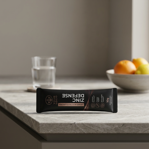 Venta al por Mayor de Zinc Defense, Polvo para el Cuidado de la Salud con Sabor Natural a Frutas, en Sobres con Etiqueta Personalizada, Fácil Preparación de Bebidas - Product Image 3