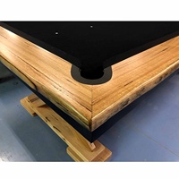 Nouvelle table de billard professionnelle de luxe moderne et personnalisée de haute qualité avec coussinets, 9ft, 8ft, 7ft, en ardoise, en cuir, en bois massif