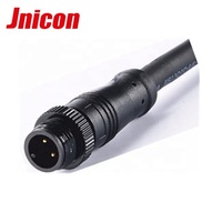 Connecteur d'alimentation à 2 broches baïonnette M12, en plastique et nylon
