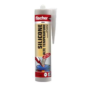 FISCHER - 9271 Silicone acétique pour haute température SAT 310 - EAN 8001132092712 ADHÉSIFS ET SILICONES - Product Image 1
