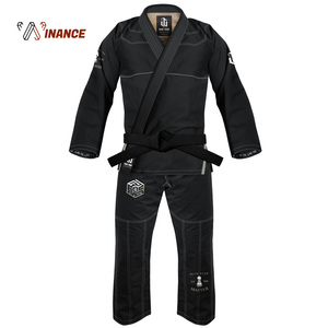 100% algodón de tejido jiu jitsu gi bjj con dentro de erupción de forro kimono jiu jitsu uniforme - Product Image 1
