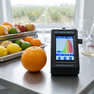 Espectrofotómetro Sensegood 340nm-800nm con Pantalla Táctil para Medición de Color y Prueba de Maduración de Frutas - Product Image 5