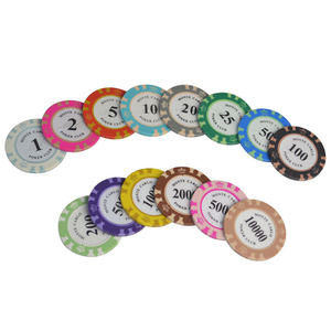 NOUVEAU Marqueur de balle de golf magnétique ABS 14g pour impression personnalisée, avec pochette plastique OPP et embout de maintien, 40mm - Product Image 2