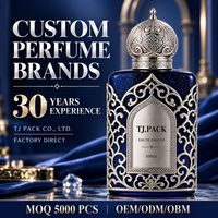 Nouvelle conception de flacon de parfum carré en verre givré 30 ml 50 ml 100 ml vide avec bouchon magnétique et boîte d'emballage personnalisée en gros