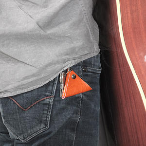 Portachiavi Personalizzato con Coperchio Triangolare, Custodia per Plettri da Chitarra, Borsa per Plettri a Molla, Accessori per Chitarra - Product Image 3