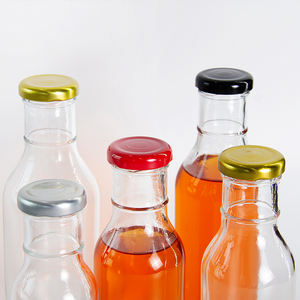 Bouteille en verre ronde de 12 oz de haute qualité pour sauce, idéale pour le <span class=keywords><strong>ketchup</strong></span> - Product Image 4