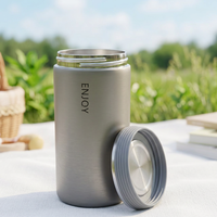 Mug isotherme classique de bureau 350 ml (12 oz) en acier inoxydable à double paroi, isolé sous vide, portable avec couvercle, personnalisable avec logo