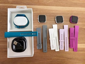 Correa de reloj deportiva de silicona suave para <span class=keywords><strong>Fitbit</strong></span> Versa Lite, repuesto para reloj inteligente <span class=keywords><strong>Fitbit</strong></span> Versa Lite, monitor de actividad física - Product Image 6