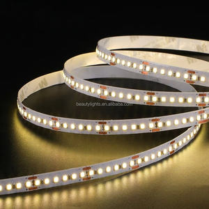 Prix d'usine 14W 12/24Volt 10mm Smd 2835 Flexible 180 Led Bande lumineuse pour TV Bande lumineuse 12v pour meubles de chambre à coucher 180 Led Rouleau Blanc - Product Image 3