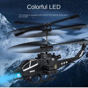 Aijh 2.5 Kênh Điều Khiển Từ Xa Máy Bay Trực Thăng Chế Độ Cánh Quạt Đôi RC Máy Bay Trực Thăng Với Con Quay Hồng Ngoại Bay Đồ Chơi - Product Image 3