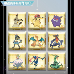 Aimants de réfrigérateur en céramique DM Pokemoned, coins carrés, impression couleur intégrale, personnages d'anime mignons, décoration de la maison et de la cuisine, autocollants magnétiques - Product Image 3
