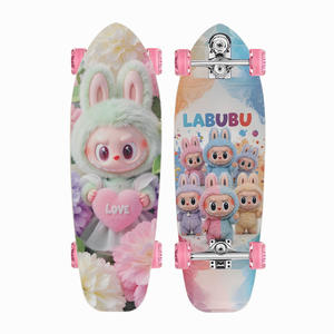 Planche à roulettes professionnelle junior et adulte planche de surf terrestre sans pédale avec <span class=keywords><strong>pont</strong></span> à ressort S9 planche de route Labu planche adaptée aux <span class=keywords><strong>d</strong></span>ébutants - Product Image 5