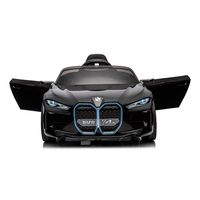 Voiture électrique pour enfants I4 sous licence, télécommandée, alimentée par batterie, MP3, plastique EVA, 3-8 ans, unisexe