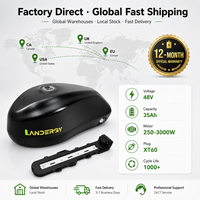 Batterie de vélo électrique Jianeng 1 Cannon 72V 20Ah 48V 35Ah personnalisée en usine, pack de batteries au lithium 21700 pour vélo électrique Stealth Bomber