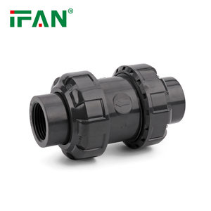 Vanne à bille <span class=keywords><strong>anti</strong></span>-<span class=keywords><strong>retour</strong></span> en PVC IFAN OEM 20-160mm <span class=keywords><strong>Clapet</strong></span> <span class=keywords><strong>anti</strong></span>-<span class=keywords><strong>retour</strong></span> en PVC Vanne de compression en PVC - Product Image 5