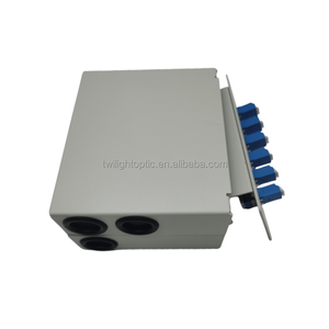 12 cổng hướng dẫn cáp kim loại thiết bị đầu cuối hộp 4G PoE Mạng sợi quang ODF SC-APC/UPC Duplex LC Viễn Thông bộ phận Din Rail bao vây hộp - Product Image 3