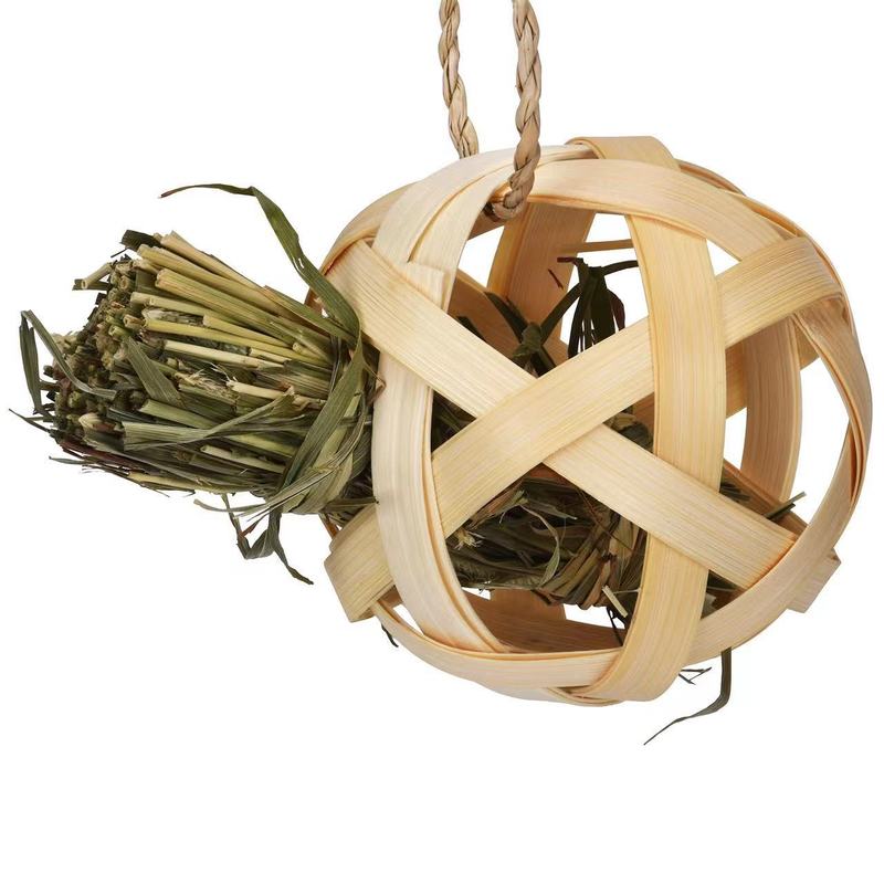 Eco Friendly Bamboo Grass Ball Chew