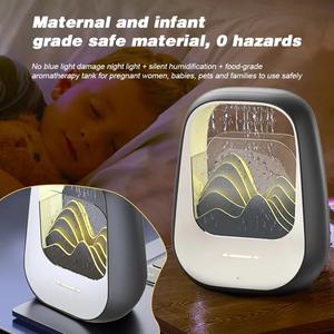 Nouveau haut-parleur Bluetooth 2025 en forme de goutte d'eau, avec bruit blanc, décompression, ornement paysager, audio intelligent connecté pour la maison - Product Image 2