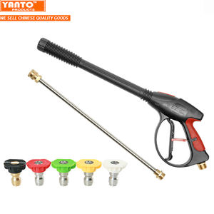 WASHKIT-4 Haute Pression Laveuse de <span class=keywords><strong>Voiture</strong></span> <span class=keywords><strong>Kit</strong></span> Avec 5 Buse Lavage Lavage Set Pistolet Pulvérisateur et 1/4 "Connecteur Rapide - Product Image 1