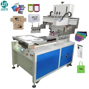 Vacuum Table Silk Screen Printing Machine Unit Price Flat Bed Printer For Corrugation Paper Package Bag