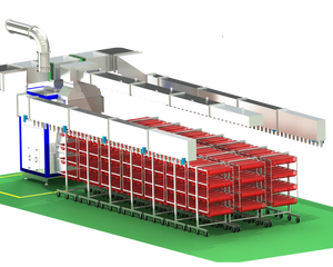 Linea di Fermentazione e Essiccazione Automatica di Alta Precisione PANFENG per Salsicce, Controllo Climatico Efficiente a PH, Certificazione CE - Product Image 1