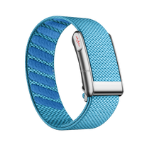 Pulsera Inteligente E500 Azul con ECG, Reloj Inteligente con IA para la Salud, Monitor de Ritmo Cardíaco, Dispositivo Deportivo Resistente al Agua, Compatible con Android e iOS