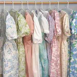 Used Clothing Brand New Mix Bales <b>Clothes</b> Women New Arrival Women Tops Floral Embroidery Lace Cotton Mini Dress Stock - Product Image 4