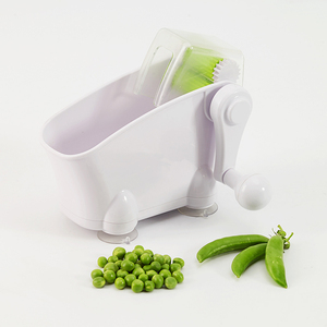Échantillon gratuit Ménage pratique gadgets de cuisine simple <span class=keywords><strong>main</strong></span> tournant manuel décortiqueur de pois - Product Image 1